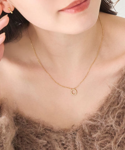 【2025Xmas Collection】ラディアントオーバルパヴェネックレス&イヤリング/BOX&ショッパー付き