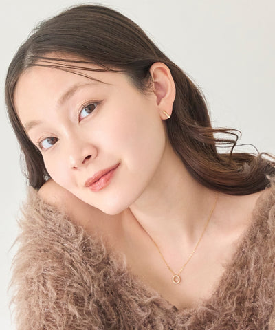 【2025Xmas Collection】ラディアントオーバルパヴェネックレス&イヤリング/BOX&ショッパー付き