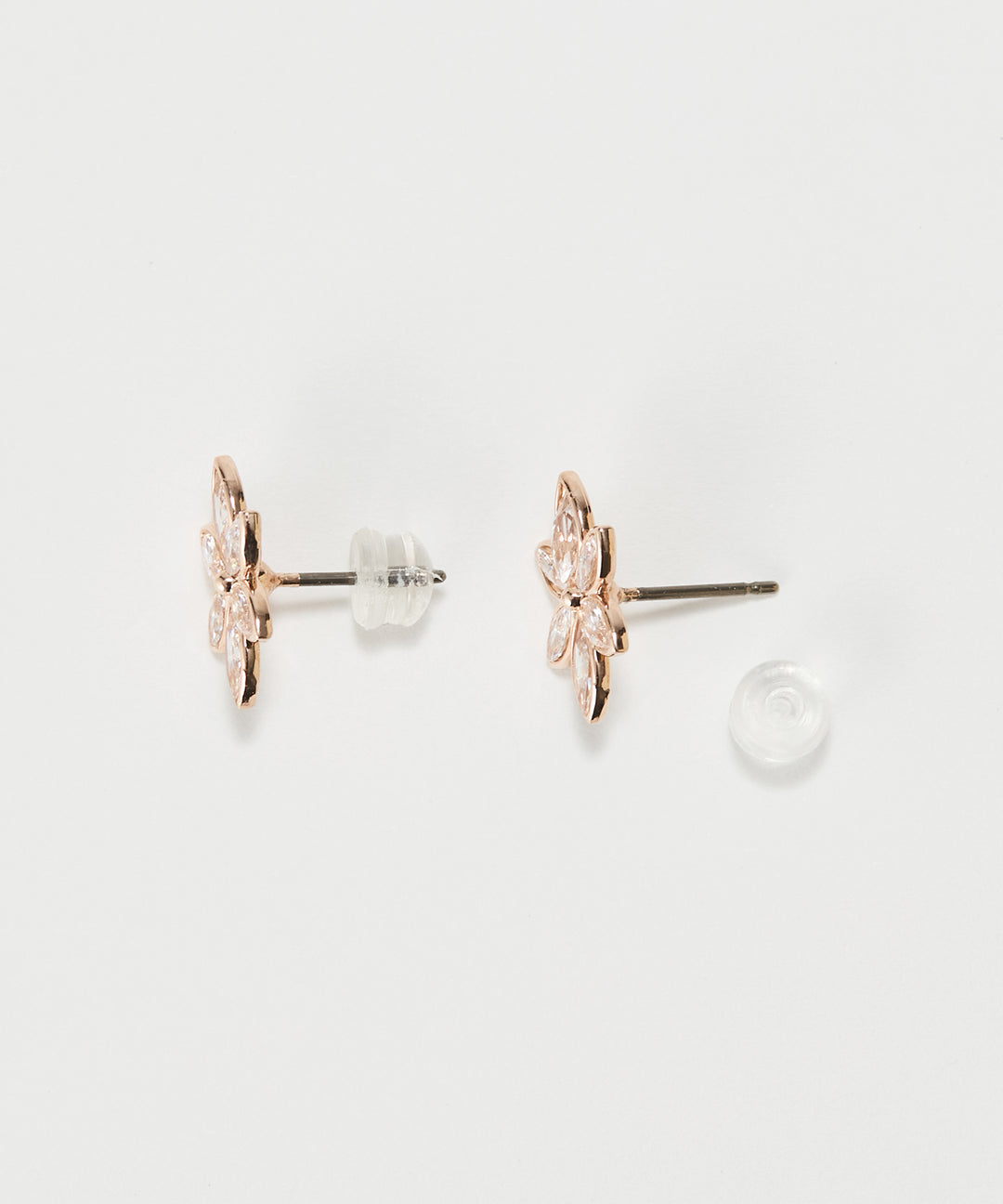 Phoebe/フィービィー】 ブルームビジューピアス 金属アレルギー対応