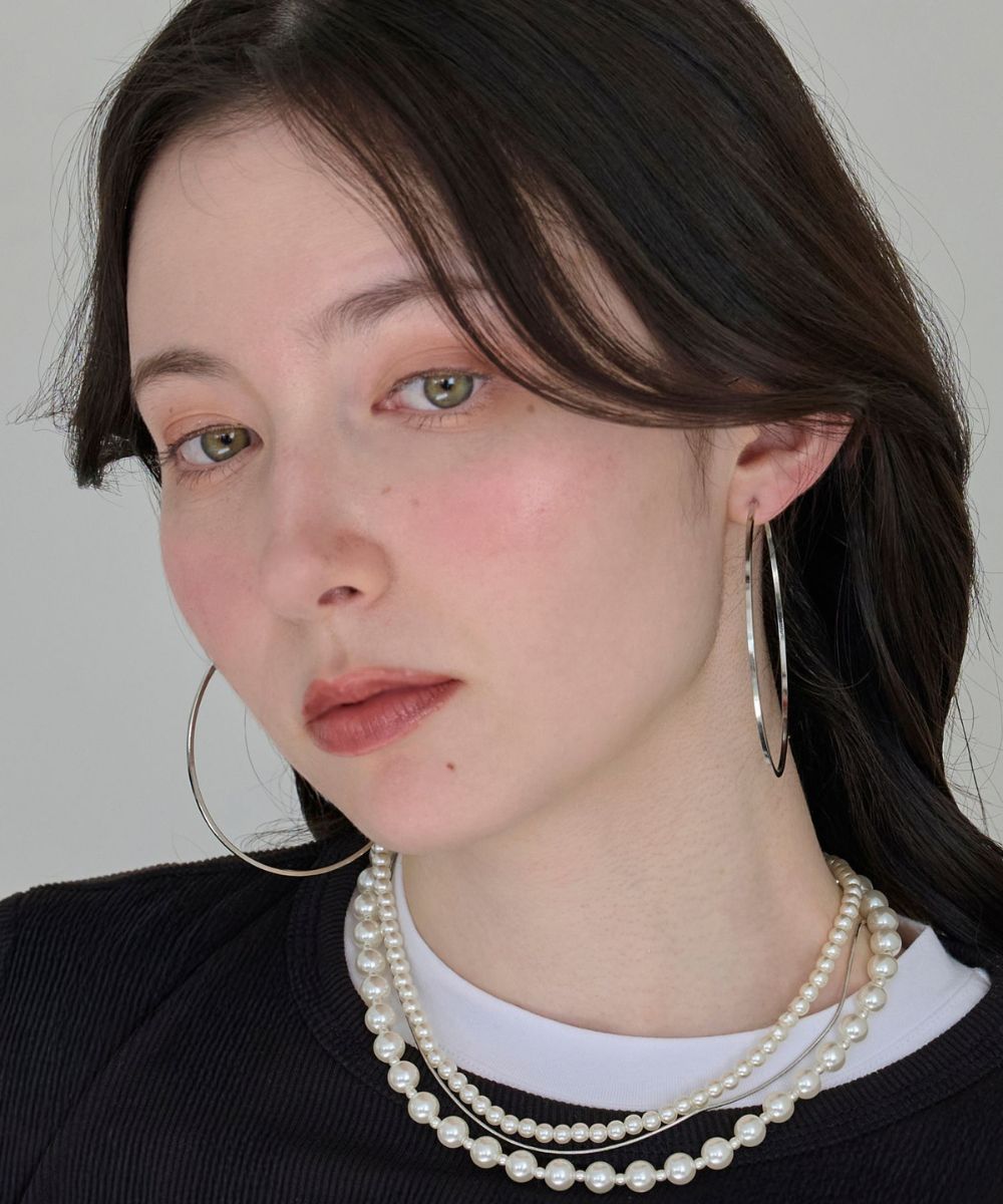 Phoebe/フィービィー】ビックサークルフープピアス – JEWEL ADDICT