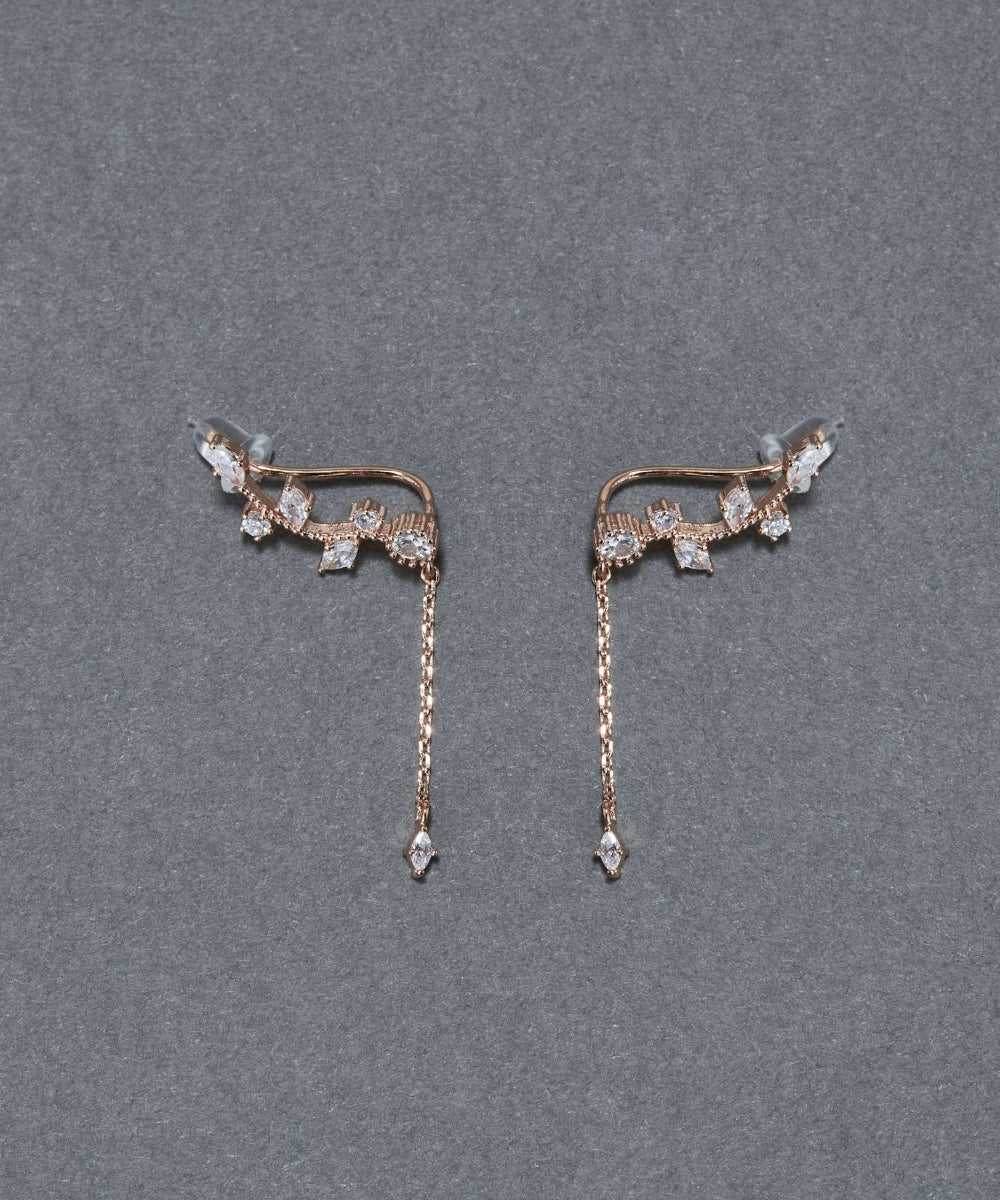 [一部予約]【シリーズ累計販売10000点突破！】2wayフラワリービジューピアス&イヤリング