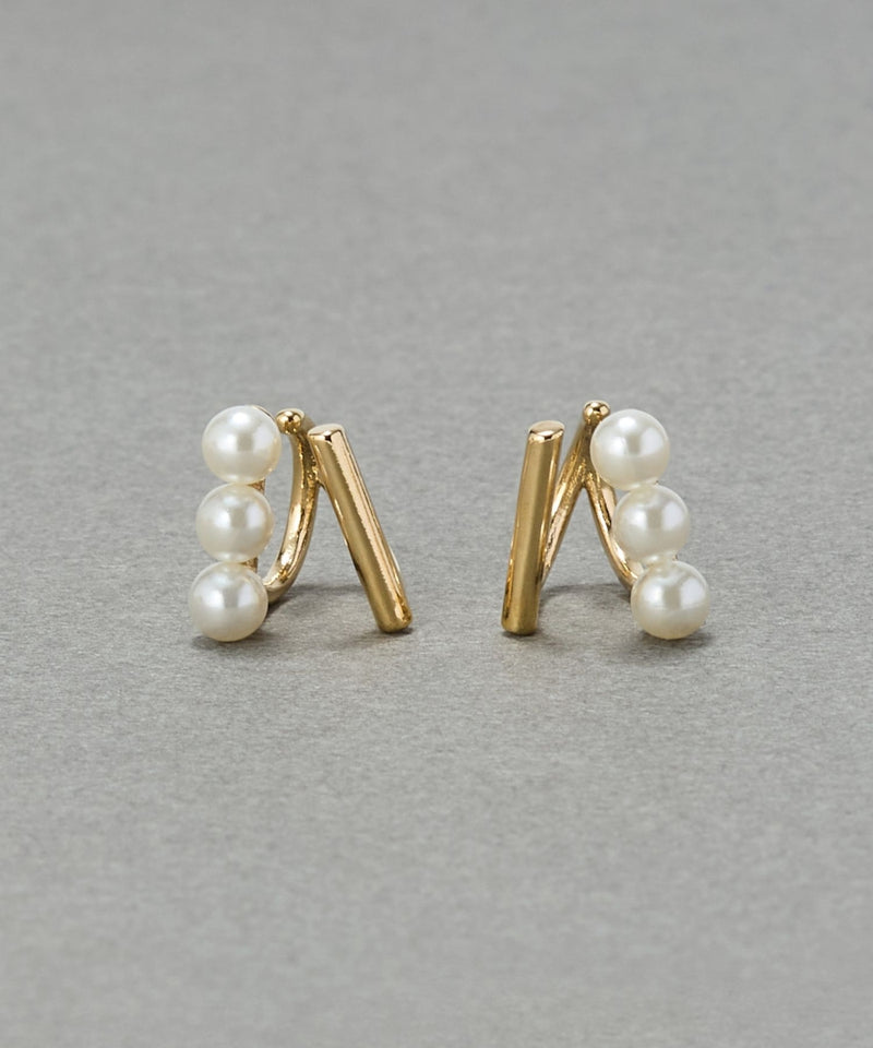 【シリーズ累計販売15000点突破！】ダブルデコレイトカフイヤリング