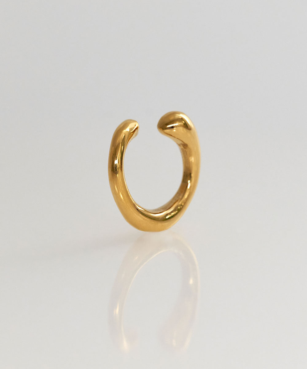 【金属アレルギー対応】アーティーラインイヤーカフ/サージカルステンレス