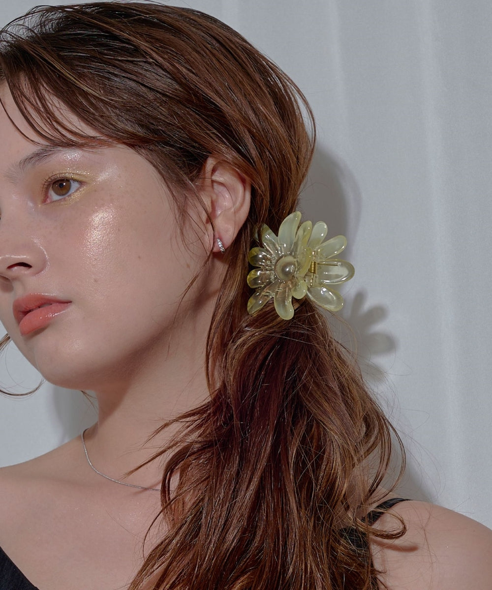 フラワーカラーバンスクリップ