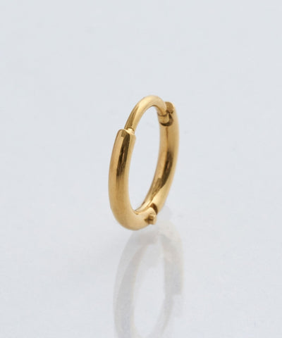 【金属アレルギー対応】ミニフープピアス(片耳)/サージカルステンレス