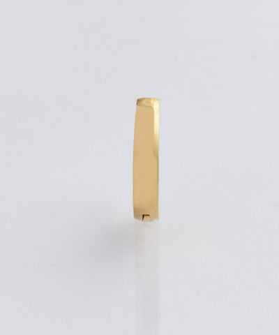 【金属アレルギー対応】ワンタッチメタルフープミニピアス(片耳)/サージカルステンレス