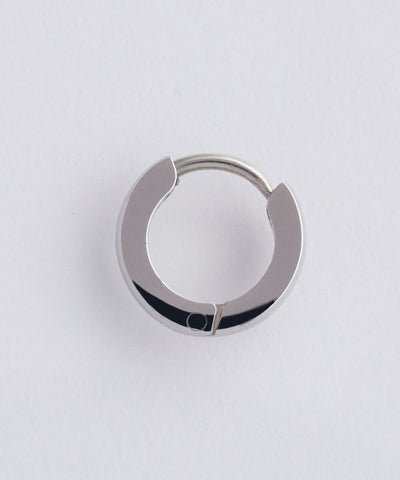 【金属アレルギー対応】ワンタッチメタルフープミニピアス(片耳)/サージカルステンレス