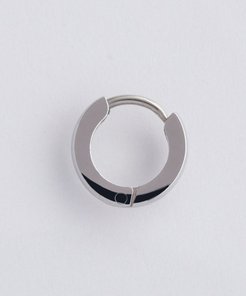 【金属アレルギー対応】ワンタッチメタルフープミニピアス(片耳)/サージカルステンレス
