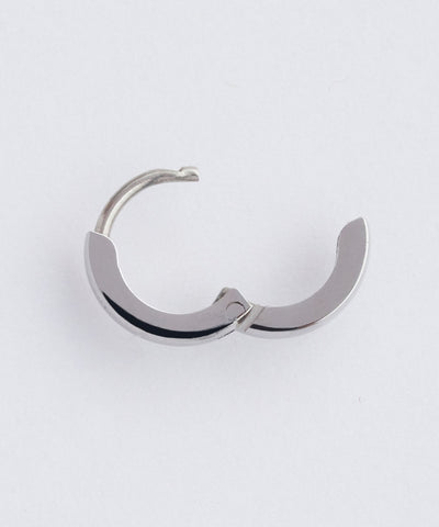 【金属アレルギー対応】ワンタッチメタルフープミニピアス(片耳)/サージカルステンレス