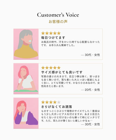 【金属アレルギー対応】ワンタッチメタルフープミニピアス/サージカルステンレス