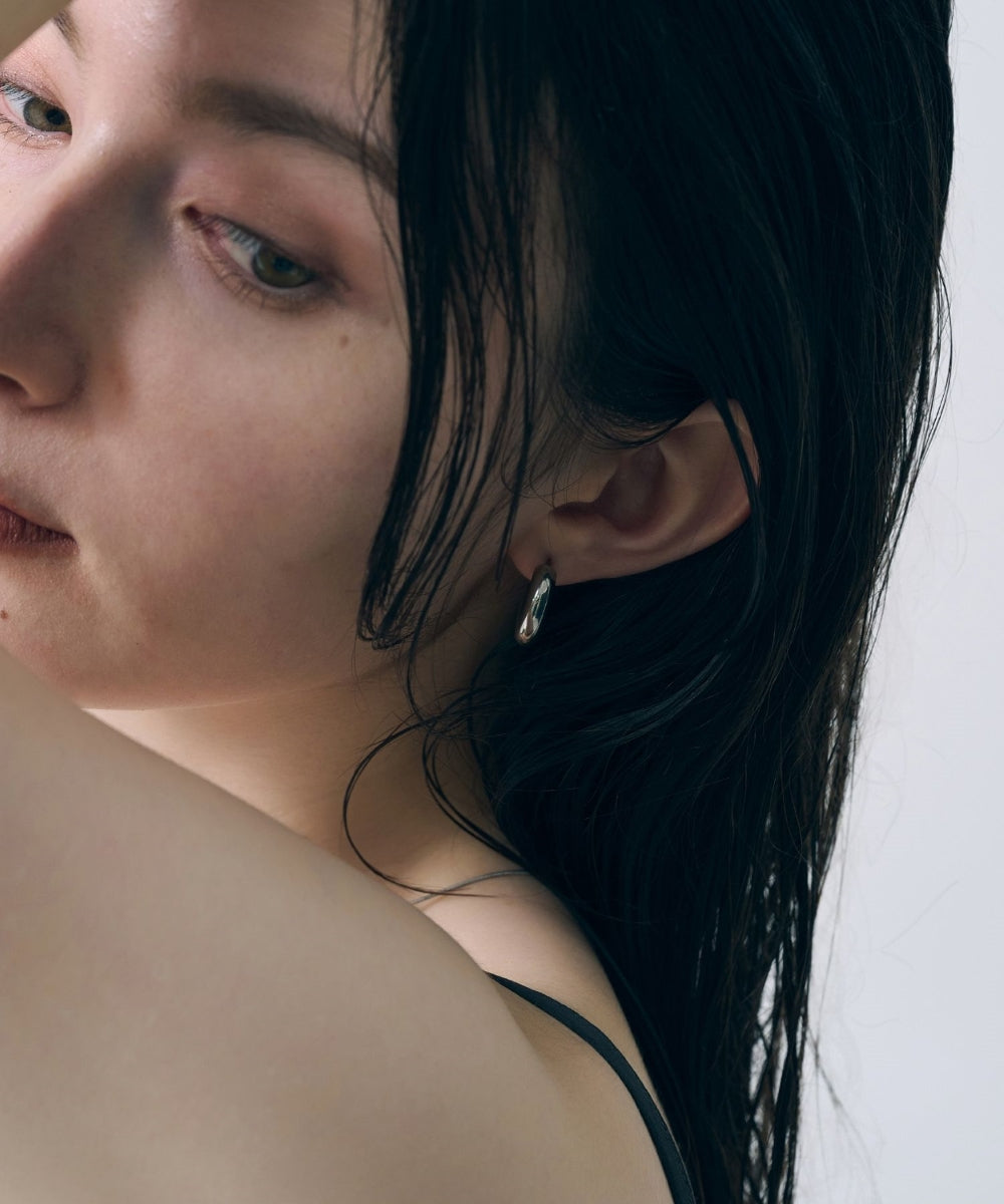 Phoebe/フィービィー】【金属アレルギー対応】ボリュームフープピアス