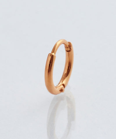 【金属アレルギー対応】ミニフープピアス(片耳)/サージカルステンレス