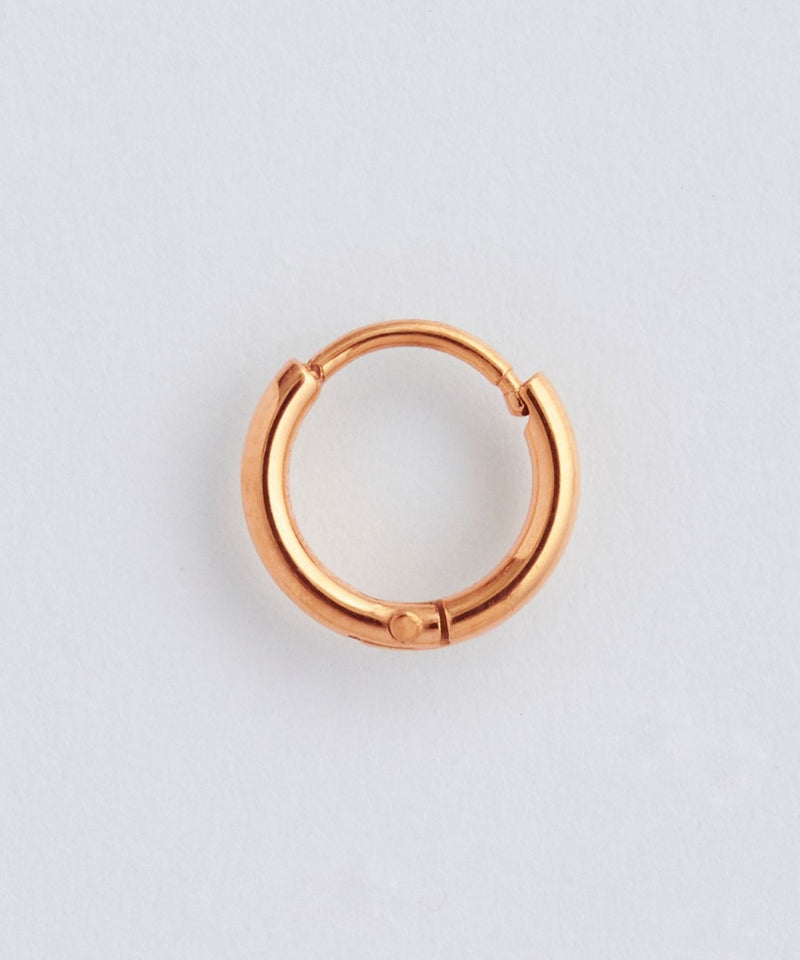 【金属アレルギー対応】ミニフープピアス(片耳)/サージカルステンレス