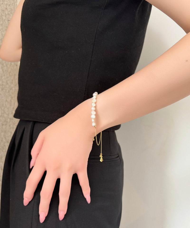 フレッシュウォーターパールブレスレット/淡水パール