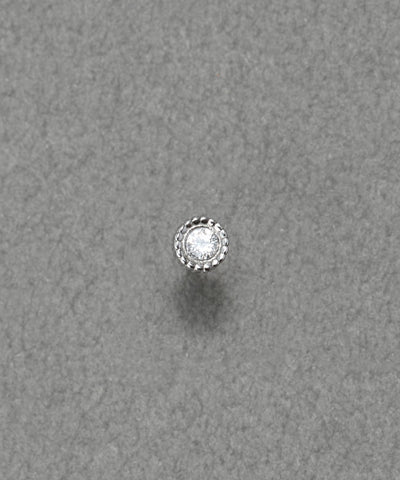 【金属アレルギー対応】プチシャイニングピアス(片耳)/サージカルステンレス