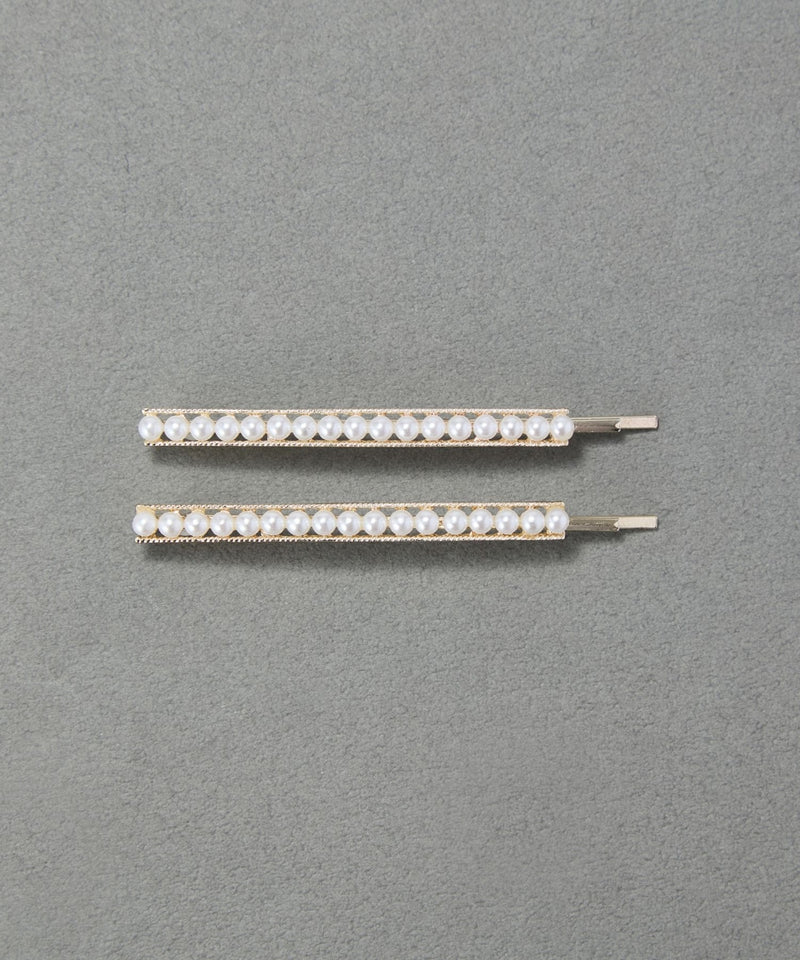 2setプチパールヘアピン