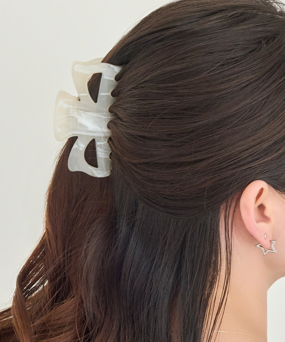 マーブルカラーバンスクリップ