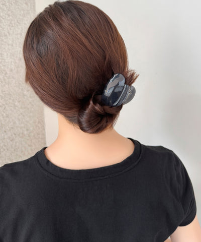 マーブルハートバンスクリップ