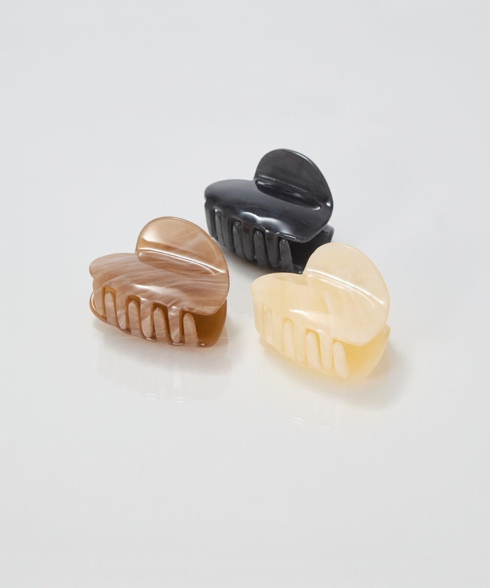 マーブルハートバンスクリップ