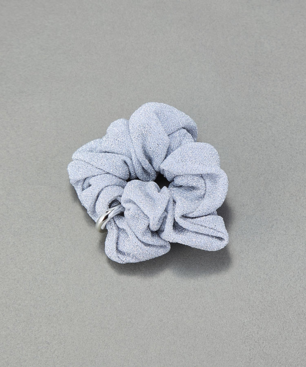 メタルグリッターシュシュ