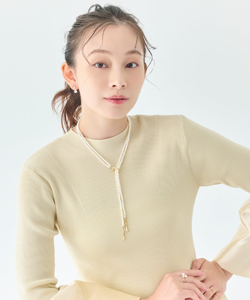 2wayパールチョーカーネックレス/連パール