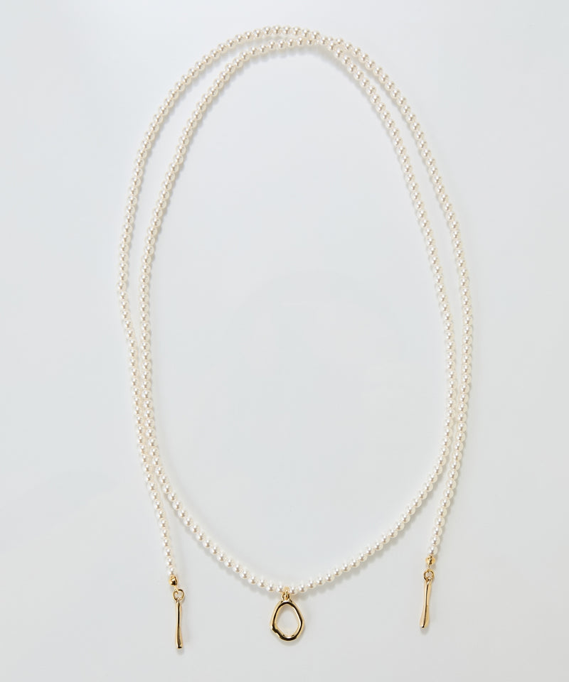 2wayパールチョーカーネックレス/連パール