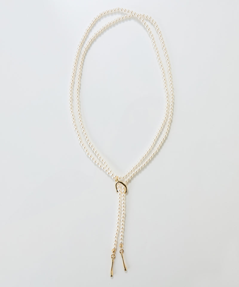 2wayパールチョーカーネックレス/連パール