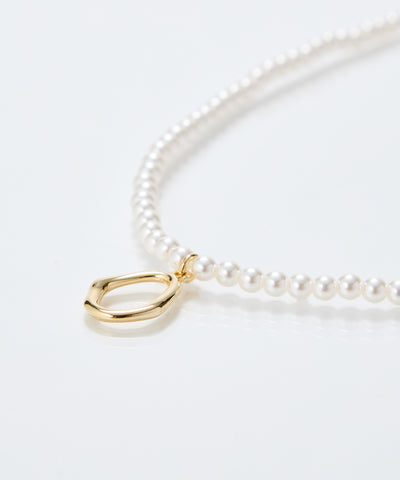 2wayパールチョーカーネックレス/連パール