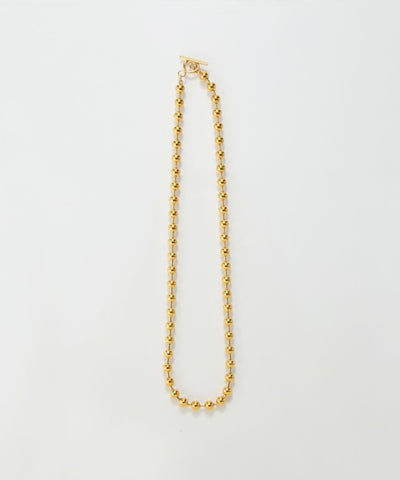 【金属アレルギー対応】ドットラインネックレス/ステンレス