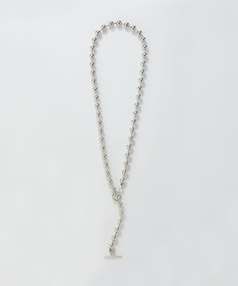 【金属アレルギー対応】ドットラインネックレス/ステンレス