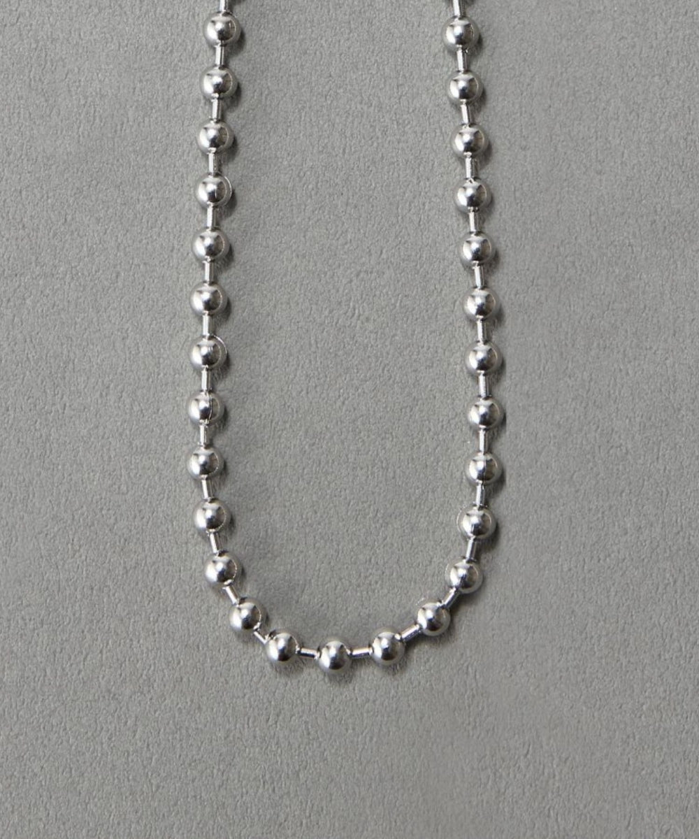 【金属アレルギー対応】ドットラインネックレス/ステンレス