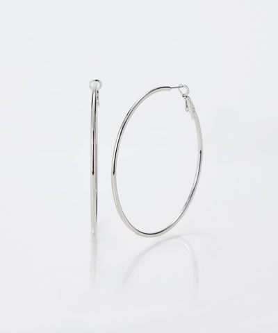 【金属アレルギー対応】ライトフープビッグピアス/ステンレス