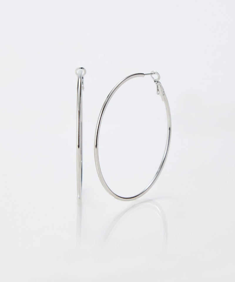 【金属アレルギー対応】ライトフープビッグピアス/ステンレス