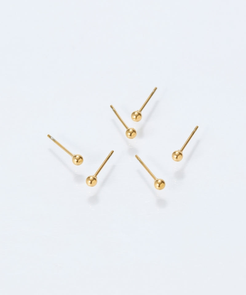 【金属アレルギー対応】メタルピアス/サージカルステンレス（片耳）