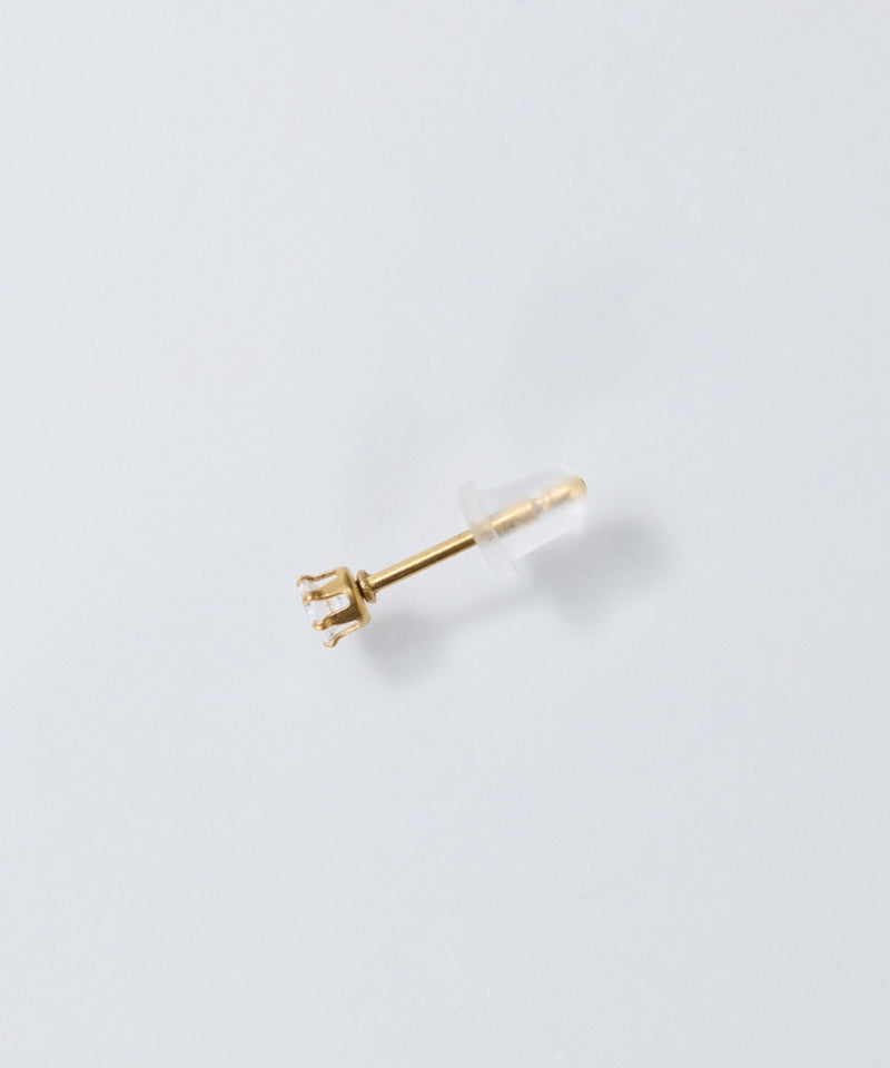 【金属アレルギー対応】ビジューピアス/サージカルステンレス