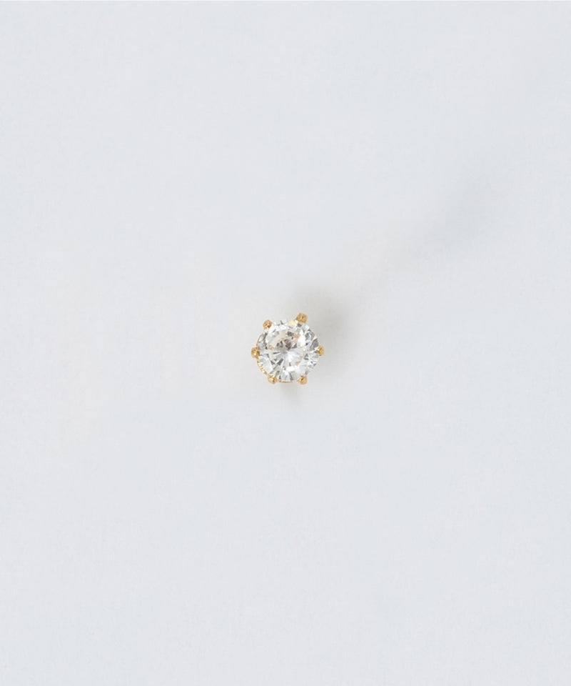 【金属アレルギー対応】ビジューピアス/サージカルステンレス（片耳）