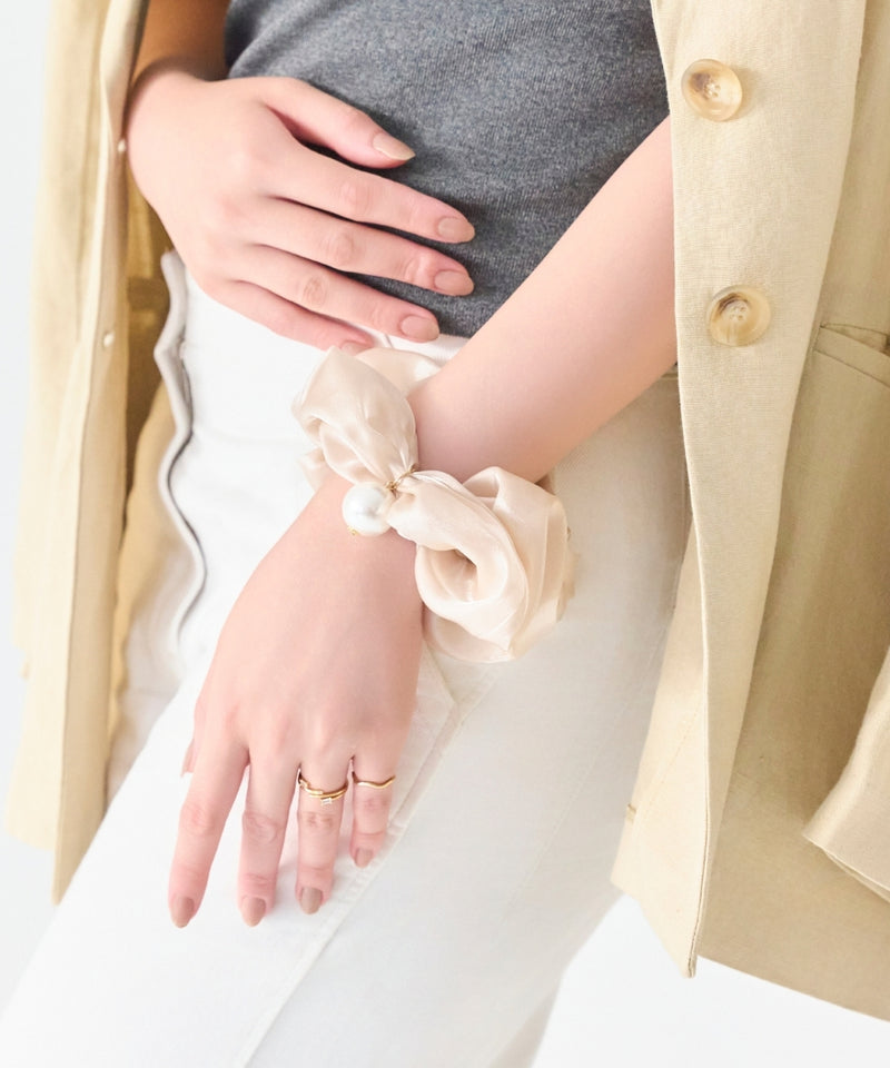 ボリューミーシアーシュシュ/パール/大ぶり