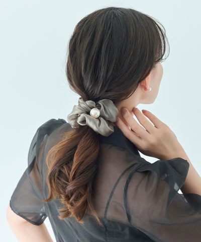 ボリューミーシアーシュシュ/パール/大ぶり