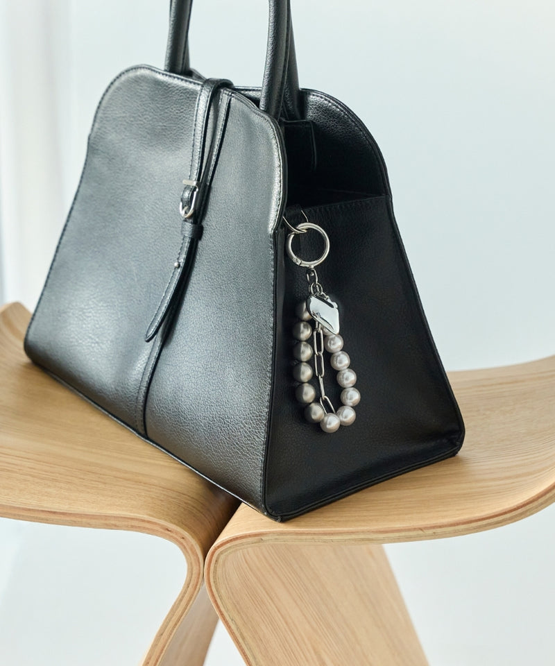 ハートメタルボールバッグチャーム