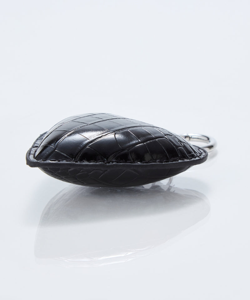 ハートレザーバッグチャーム