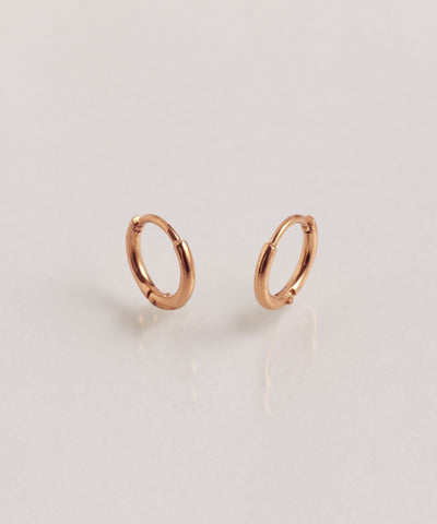 【2025Xmas Set】『金属アレルギー対応』ミニフープペアピアス/サージカルステンレス