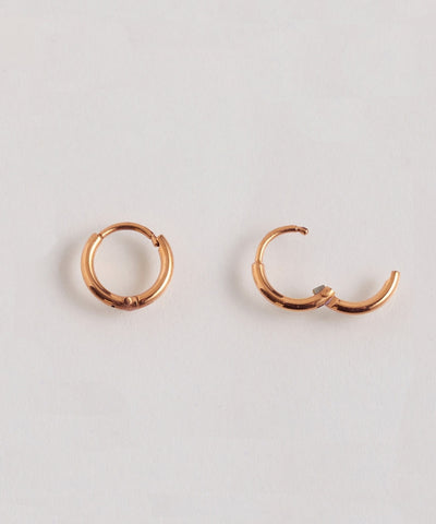 【2025Xmas Set】『金属アレルギー対応』ミニフープペアピアス/サージカルステンレス