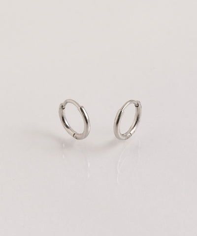 【2025Xmas Set】『金属アレルギー対応』ミニフープペアピアス/サージカルステンレス