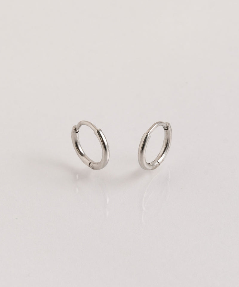【2025Xmas Set】『金属アレルギー対応』ミニフープペアピアス/サージカルステンレス