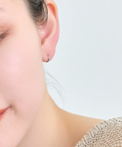 【2025Xmas Set】『金属アレルギー対応』ミニフープペアピアス/サージカルステンレス