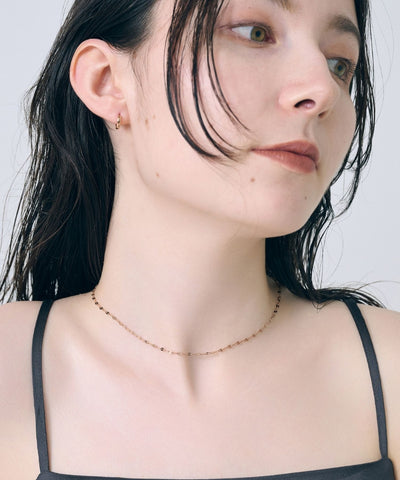 【2025Xmas Set】『金属アレルギー対応』ワンタッチメタルフープミニペアピアス/サージカルステンレス