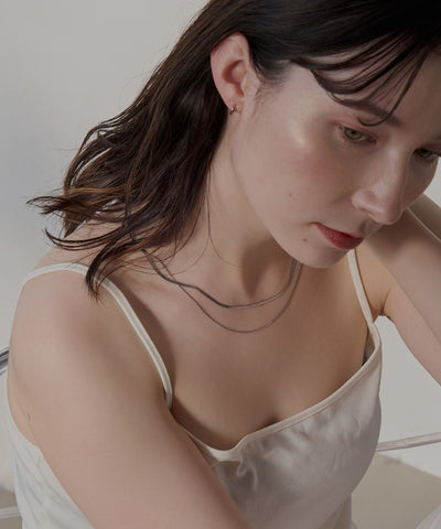 【2025Xmas Set】『金属アレルギー対応』ワンタッチメタルフープミニペアピアス/サージカルステンレス