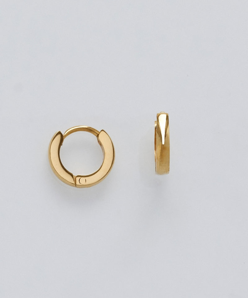 【2025Xmas Set】『金属アレルギー対応』ワンタッチメタルフープミニペアピアス/サージカルステンレス