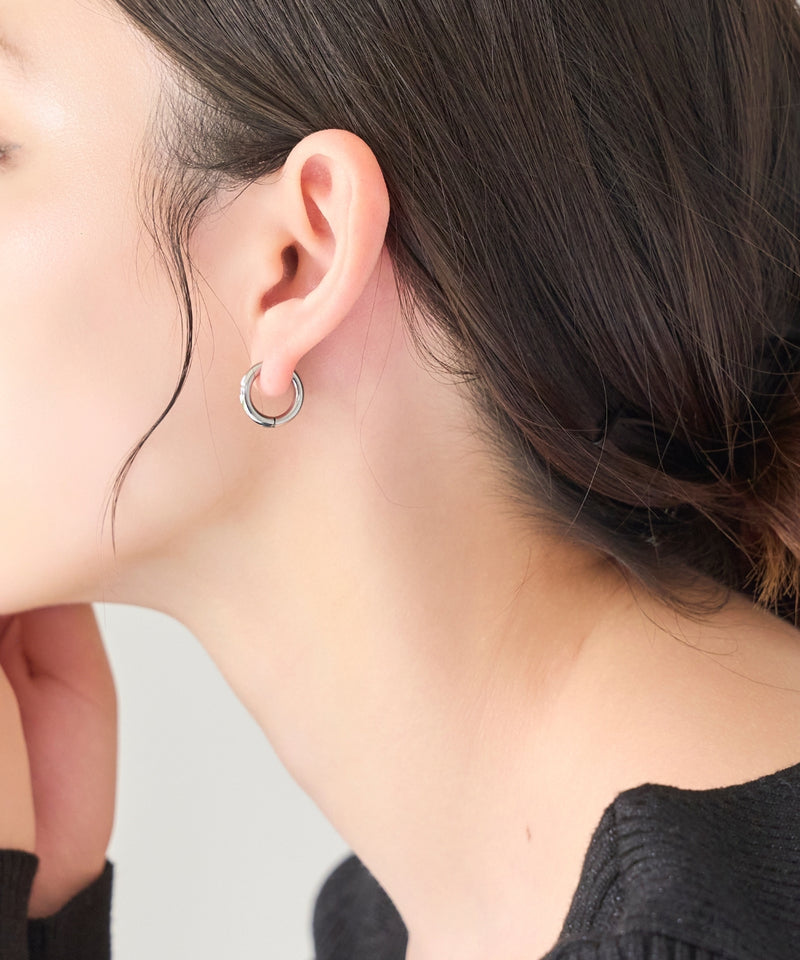 【2025Xmas Set】『金属アレルギー対応』スターリービジューワンタッチフーフペアピアス/サージカルステンレス