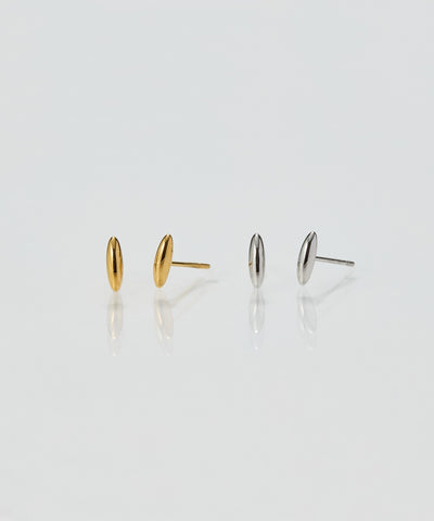 【2025Xmas Set】『金属アレルギー対応』メタルオーバルペアピアス/サージカルステンレス